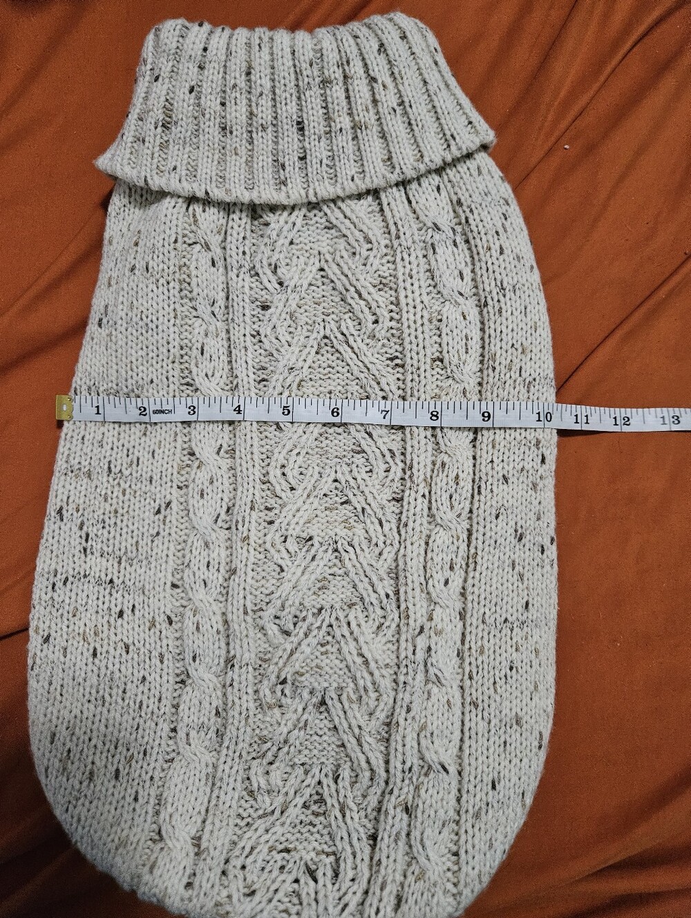 Cozy Cream Cable-Knit Sweater